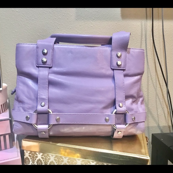 Juicy Couture vintage leather satchel HUGE EUC - Picture 5 of 10